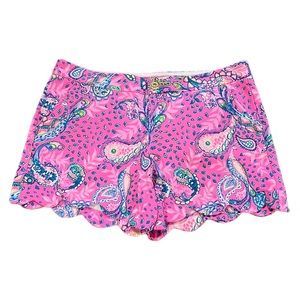 Lilly Pulitzer Buttercup Knit Shorts. Plumeria Pink.     Size 10